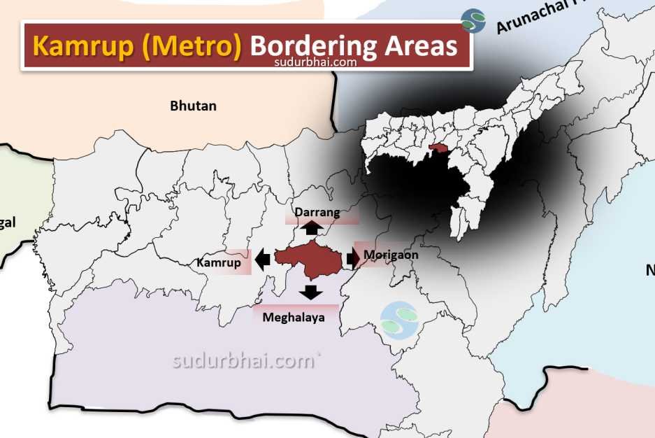 Kamrup metro Nearby districts