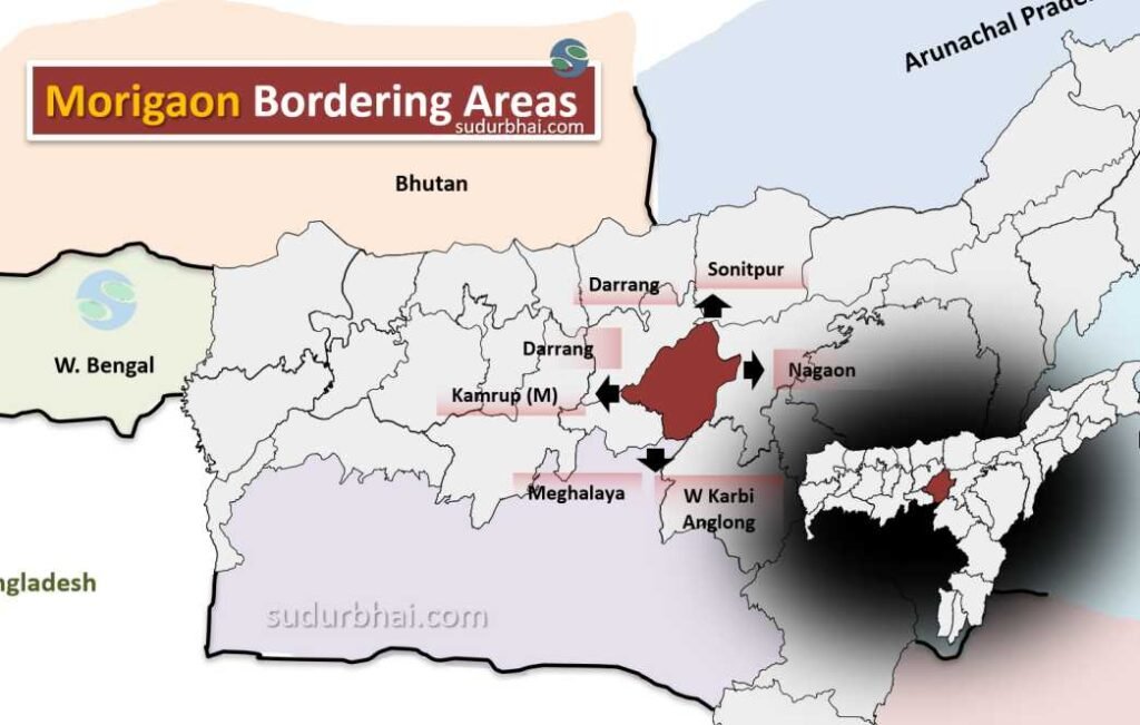 Morigaon Nearby districts