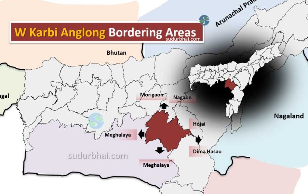West Karbi Anglong Nearby districts 