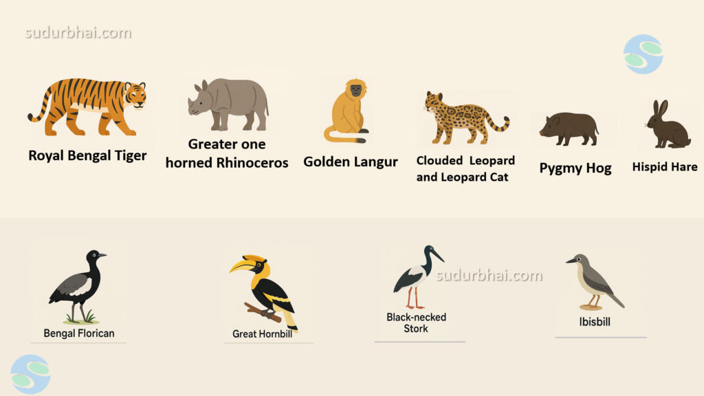 Fauna of Manas National Park