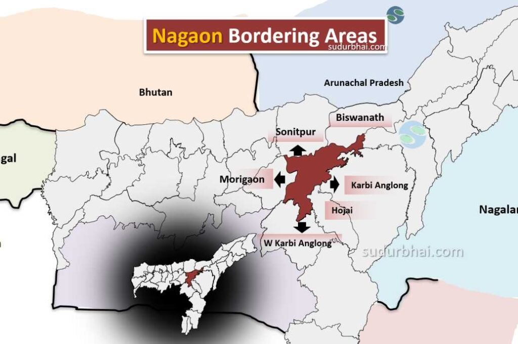 Nagaon Nearby districts