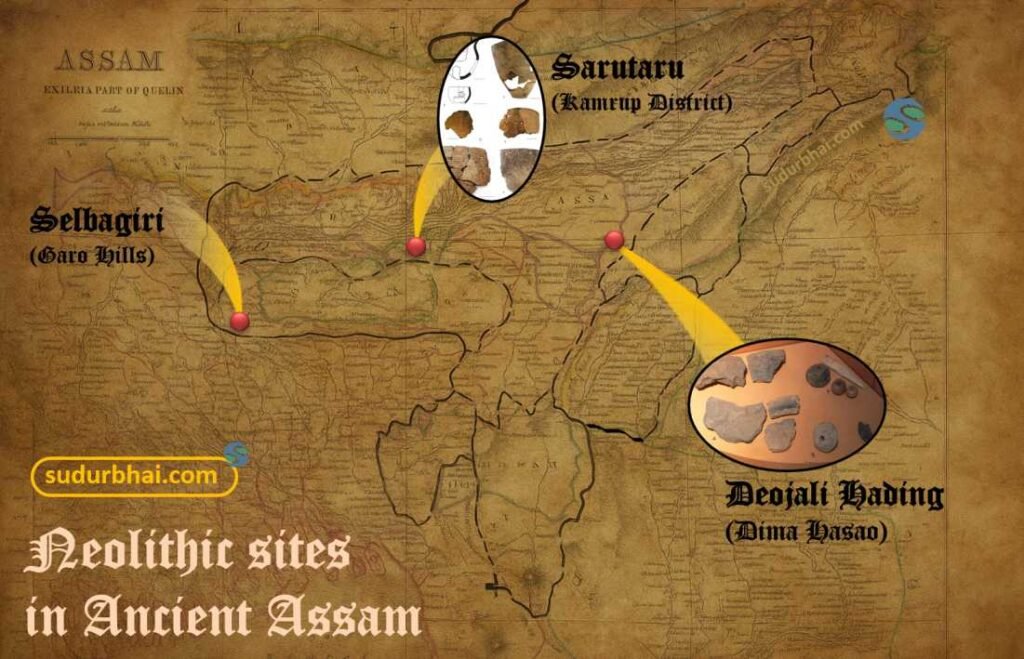 Assam Neolithic sites