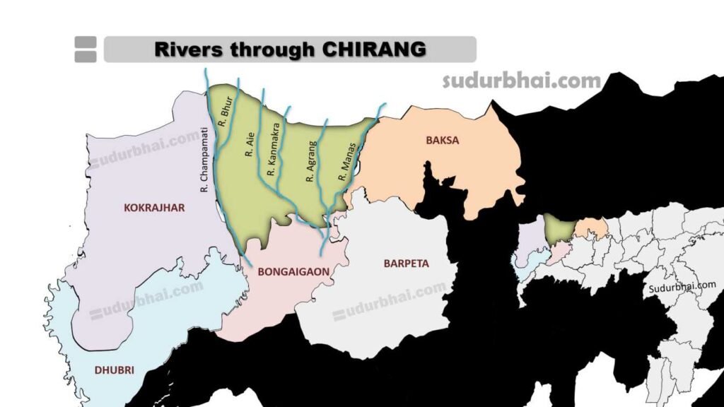 Rivers in Chirang
