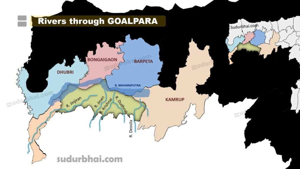 Rivers in Goalpara