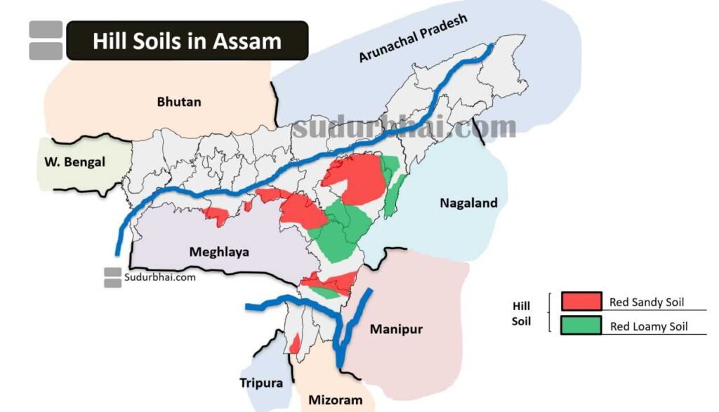 Hill soil Assam