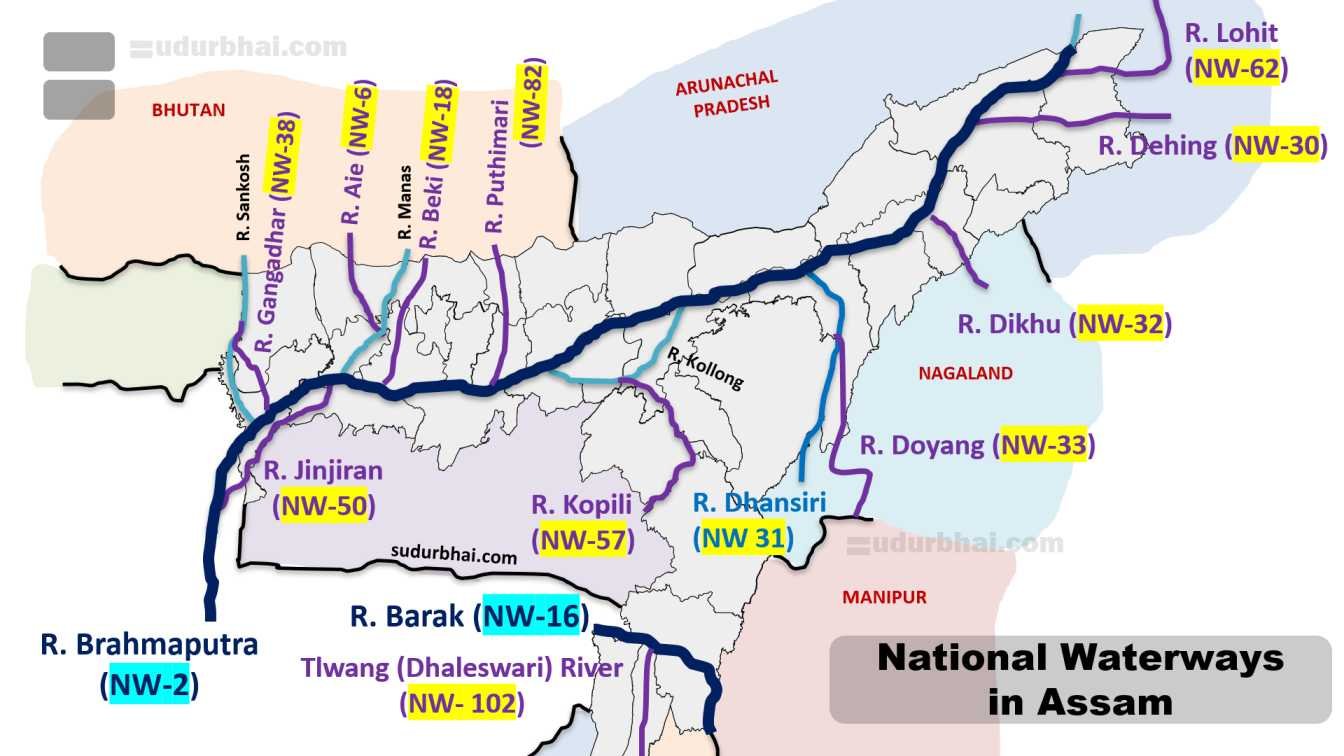 National Waterways in Assam