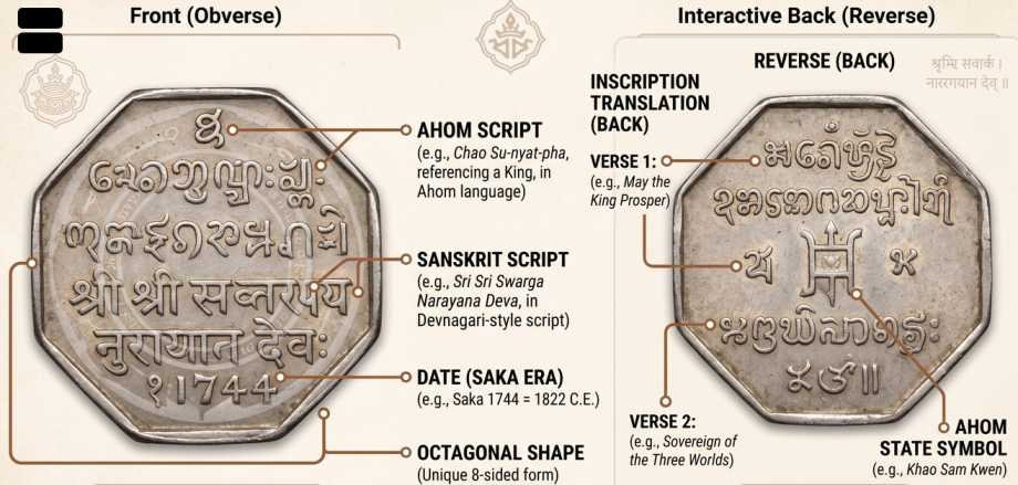 Ahom Coins | sudurbhai.com