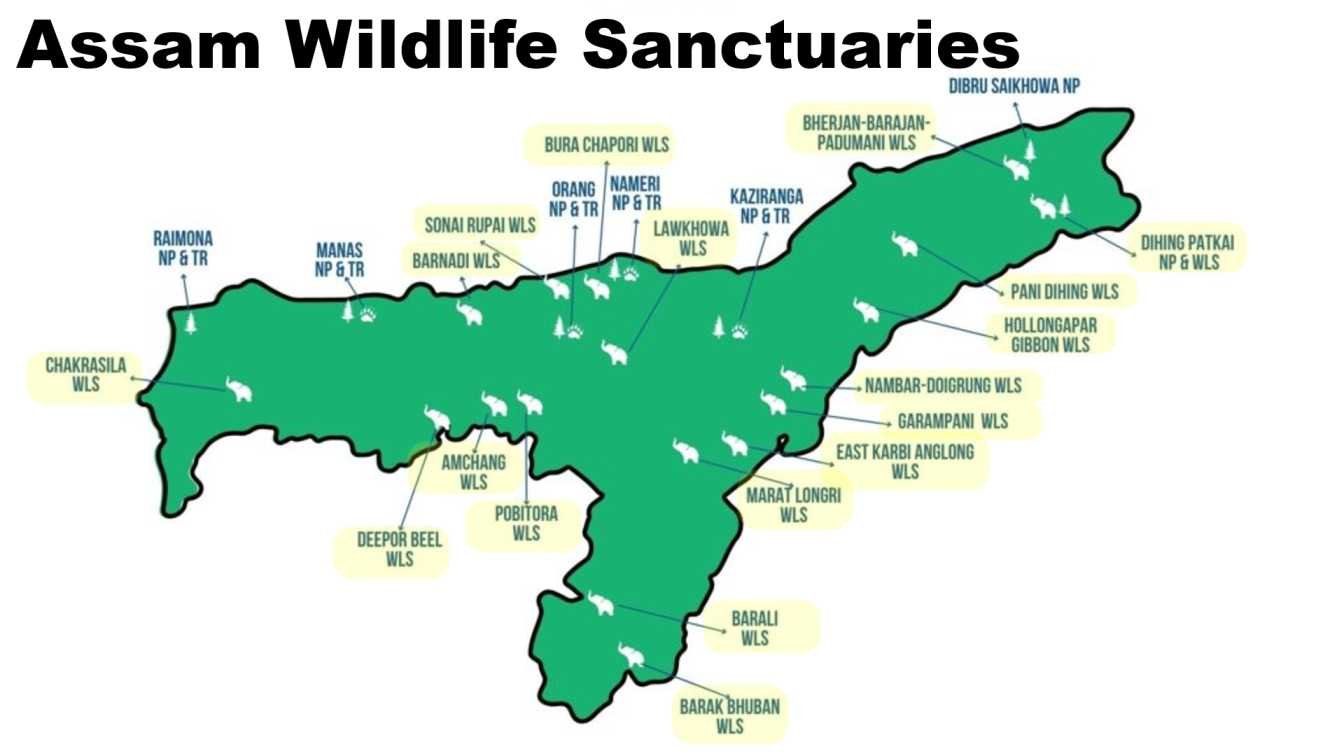 Assam Wildlife Sanctuaries