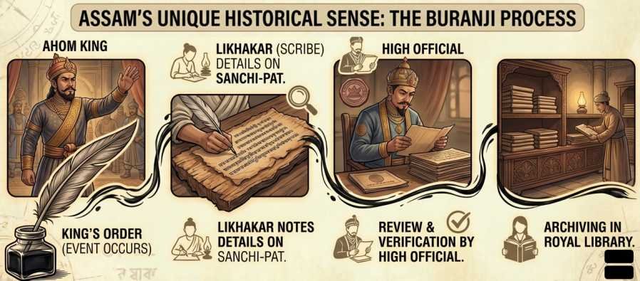 Buranji Process by Ahoms | sudurbhai.com