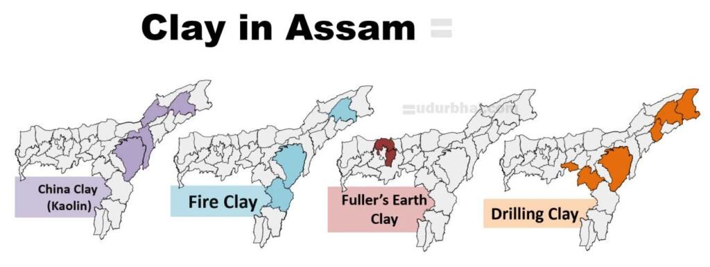 China Clay (Kaolin) , Fire Clay,Fuller’s Earth Clay, Drilling Clay in assam