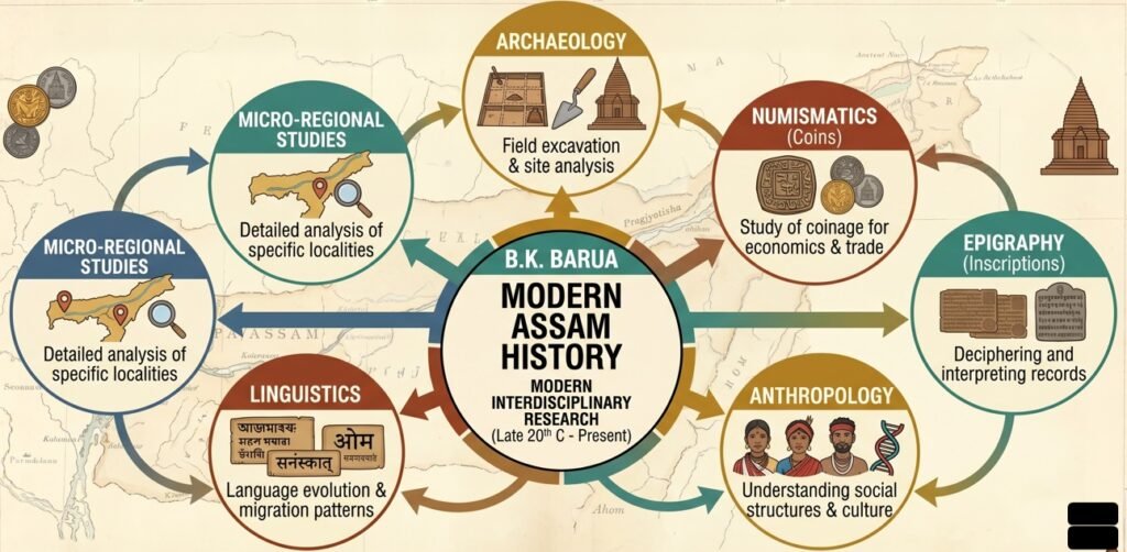 Modern Assam History - an interdisciplinary research