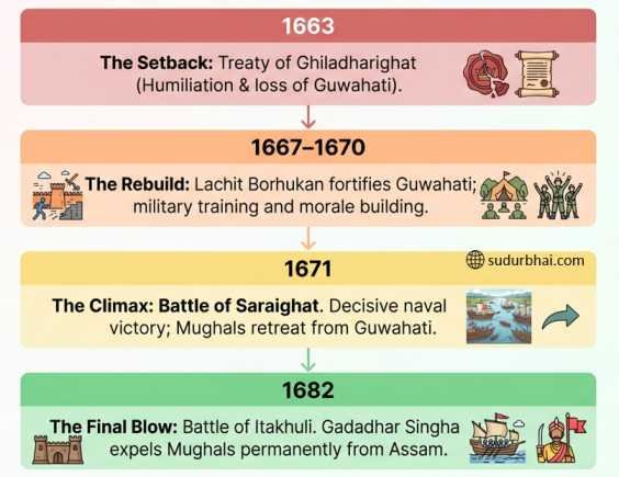 Saraighat battle outcome | sudurbhai.com