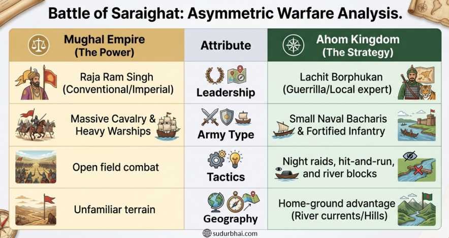 Saraighat warfare Analysis | sudurbhai.com