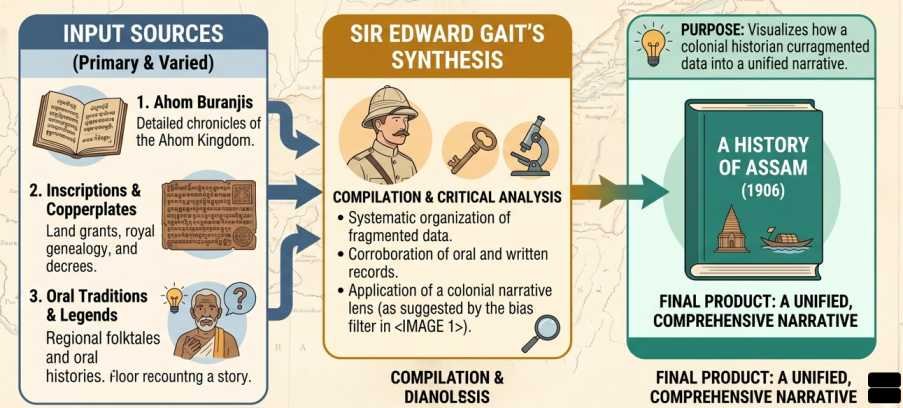 Sir Edward Gait - Historical synthesis