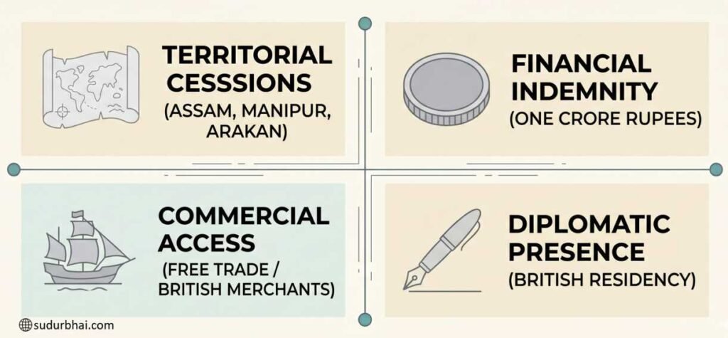 Treaty of Yandabo clauses