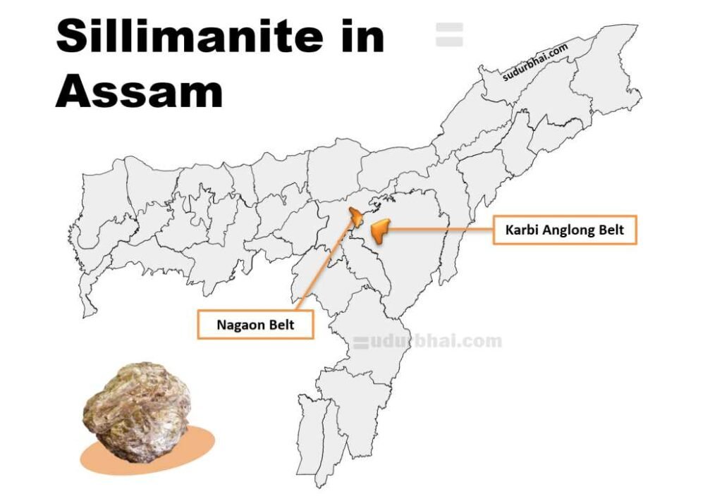sillimanite in assam