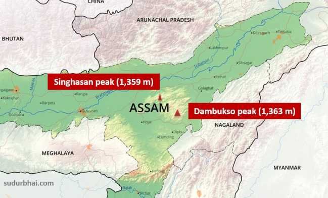 Singhason peak and Dambuksu Peak | Karbi Anglong Plateau | sudurbhai.com