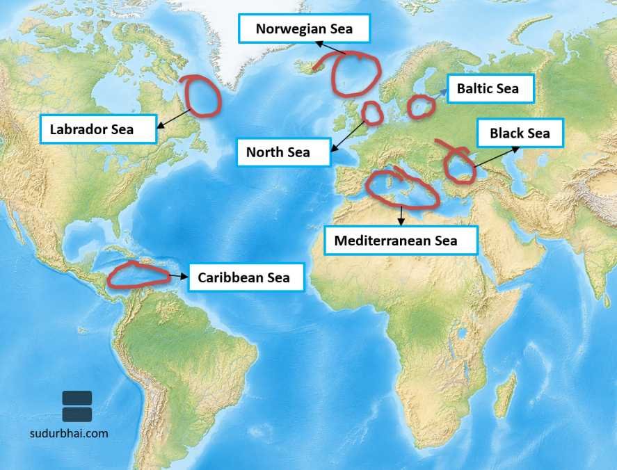 Atlantic Ocean Seas