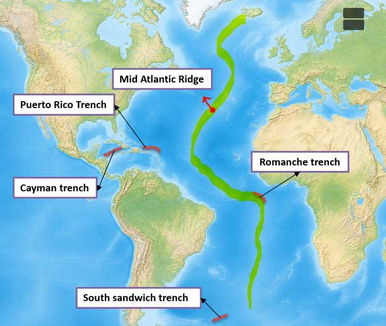 Atlantic Ocean Trench