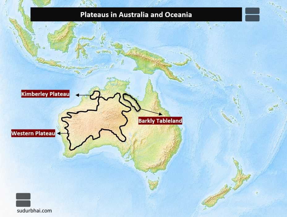 Australia and Oceania Plateau