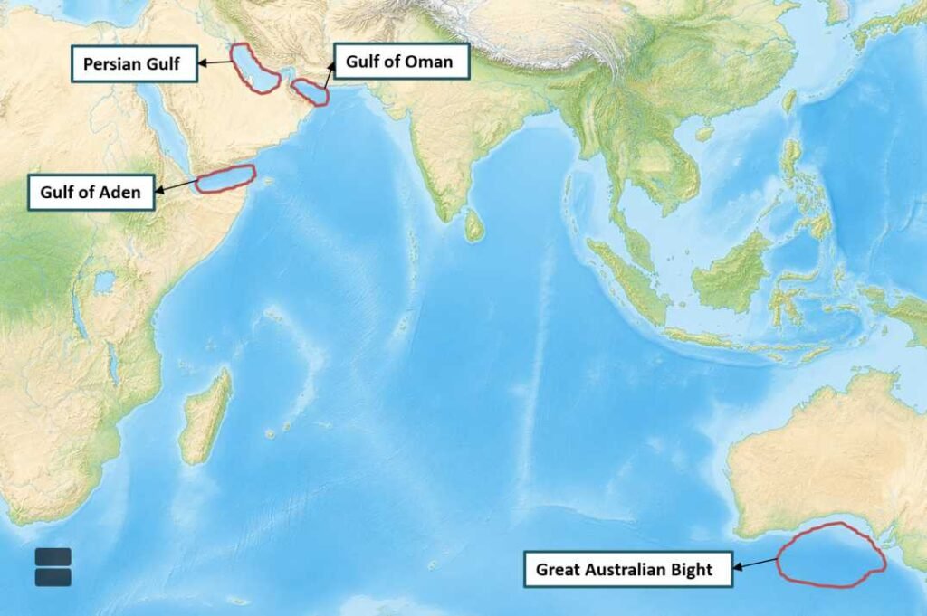 Indian Ocean Gulfs