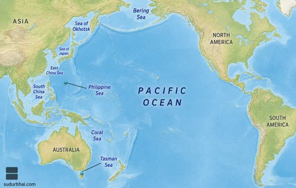 Pacific Marginal seas