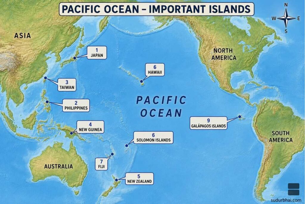 Pacific Ocean Islands