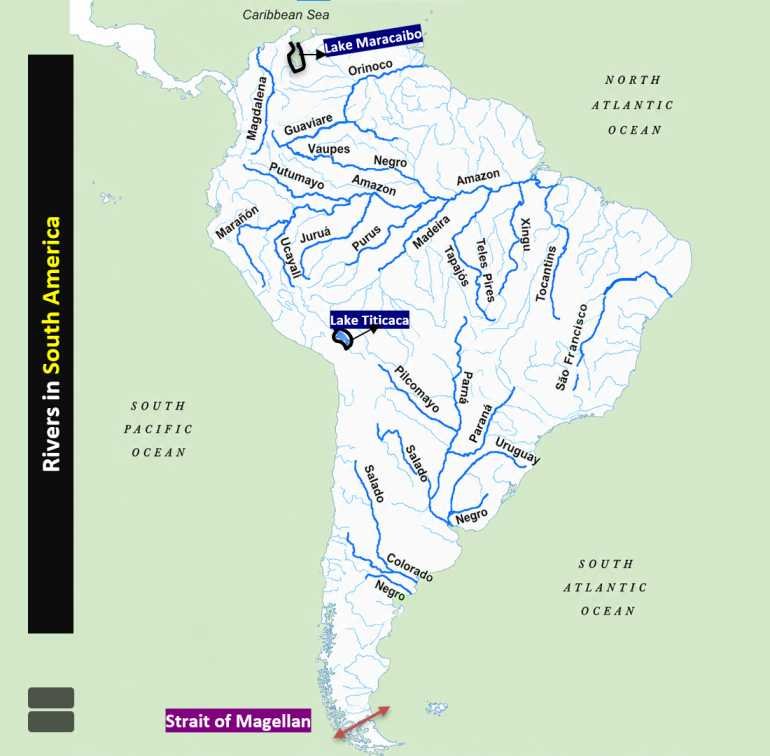South America rivers