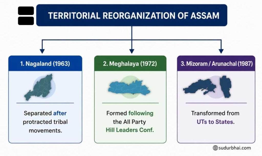 TERRITORIAL REORGANIZATION OF ASSAM
