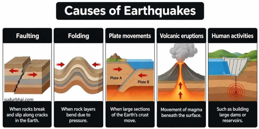 Causes of Earthquake