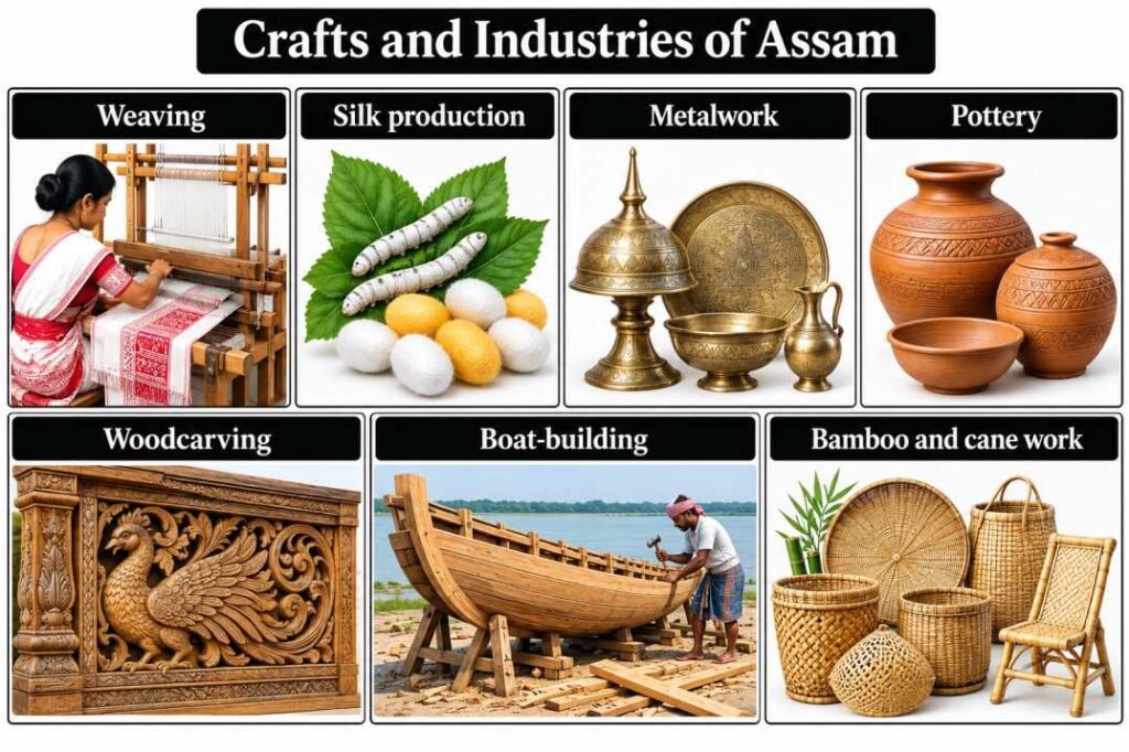 Crafts and Industries of Assam