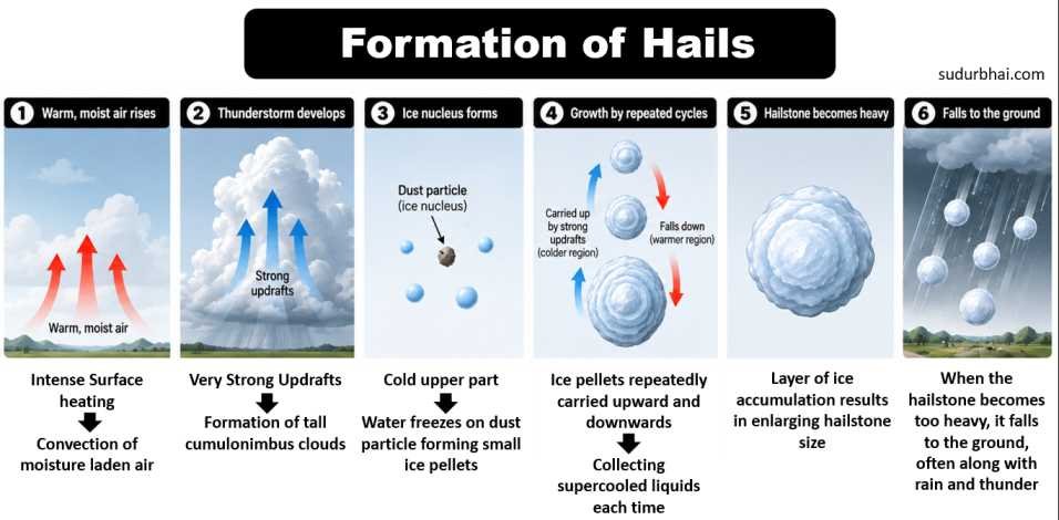 Formation of Hails