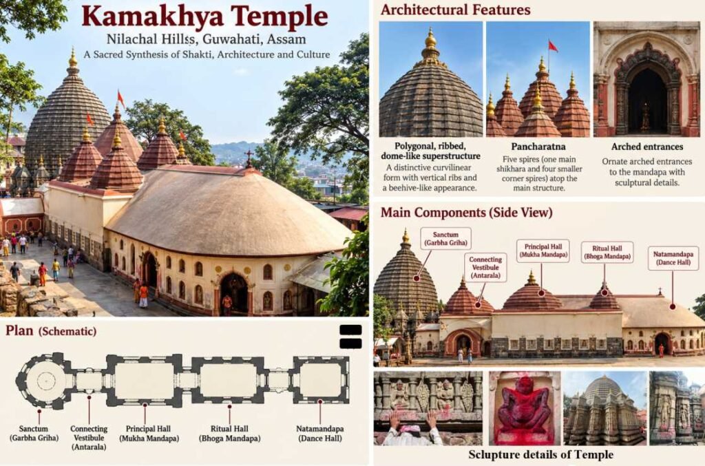 Kamakhya Temple Architecture