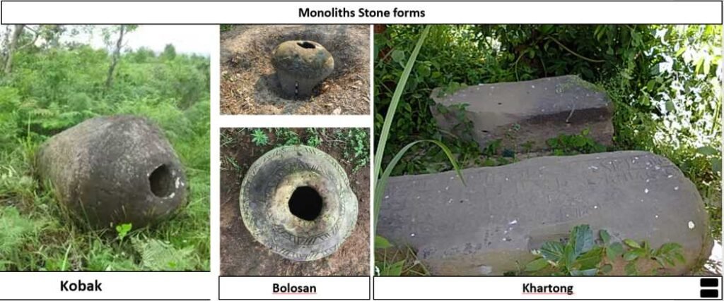 Monoliths Stone -Derebara, Khartong, Bolosan and Kobak