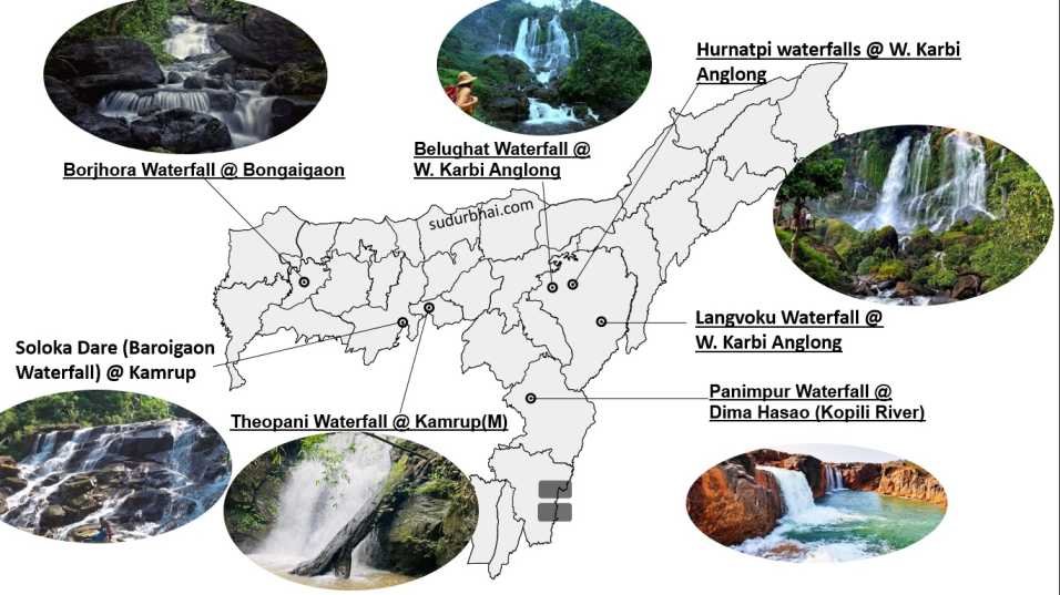 Waterfalls in Assam